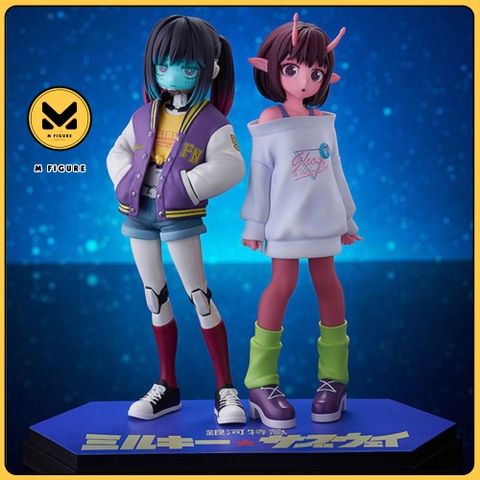 [PRE ORDER] MÔ HÌNH Kujo Chiharu/Kurusu Makina - Ginga Tokkyuu Milky☆Subway - Pop Up Parade - SP (Good Smile Company) FIGURE CHÍNH HÃNG