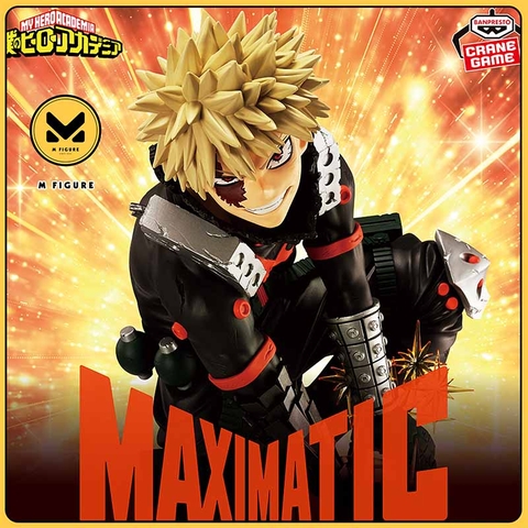 MÔ HÌNH Bakugo Katsuki - Boku no Hero Academia - Maximatic - II (Bandai Spirits) FIGURE CHÍNH HÃNG