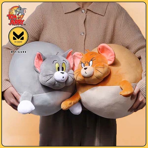 GỐI ÔM Tom & Jerry - Tom and Jerry - Plush Stuffed and Sleeping Suddle Pillow (HUGKIS) PILLOW CHÍNH HÃNG
