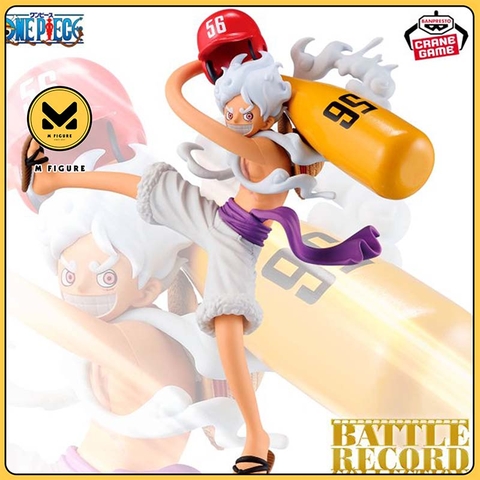 MÔ HÌNH Monkey D. Luffy - One Piece - Battle Record Collection - Gear 5, II (Bandai Spirits) FIGURE CHÍNH HÃNG