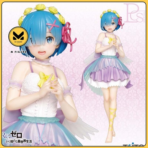 MÔ HÌNH Rem - Re:Zero Kara Hajimeru Isekai Seikatsu - Precious Figure - Angel ver. (Taito) FIGURE CHÍNH HÃNG