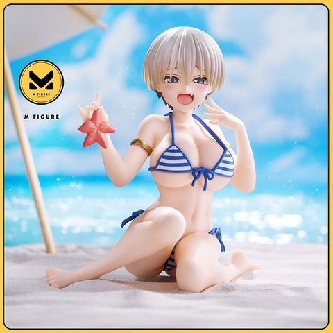 [Pre Order] MÔ HÌNH Uzaki Hana - Uzaki-chan wa Asobitai! ω - Desktop Cute - Hamabe de Mizugi Ver. (Taito) FIGURE CHÍNH HÃNG