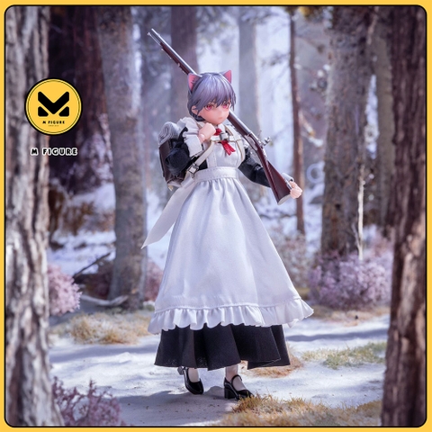 MÔ HÌNH Musketeer Fikiko - Maid Gunner FKEY - Original - pocket art Series (PA010) - 1/12 (Hasuki) FIGURE CHÍNH HÃNG