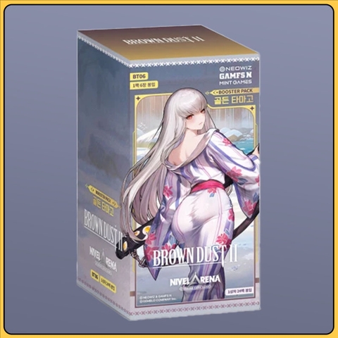 THẺ BÀI Brown Dust II - Golden Tamago - Booster Box (BT06) CARD CHÍNH HÃNG