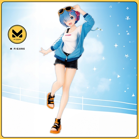 MÔ HÌNH Rem - Re: Zero - Precious Figure - Sporty Summer Ver., Renewal (Taito) FIGURE CHÍNH HÃNG