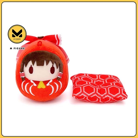 MÓC KHÓA BÔNG Hakurei Reimu - Touhou Project - Daruma Nuigurumi (Movic) PLUSH CHÍNH HÃNG
