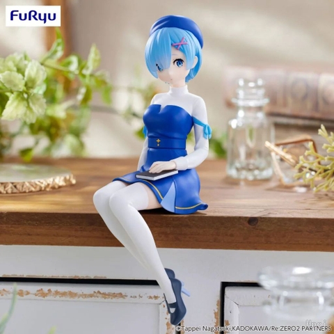 MÔ HÌNH Rem - Re:Zero kara Hajimeru Isekai Seikatsu - Noodle Stopper Figure - Bungaku Style (FuRyu) FIGURE CHÍNH HÃNG