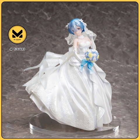 MÔ HÌNH Rem - Re:ZERO - Starting Life in Another World - Wedding Dress- 1/7 Complete Figure (FuRyu) FIGURE CHÍNH HÃNG