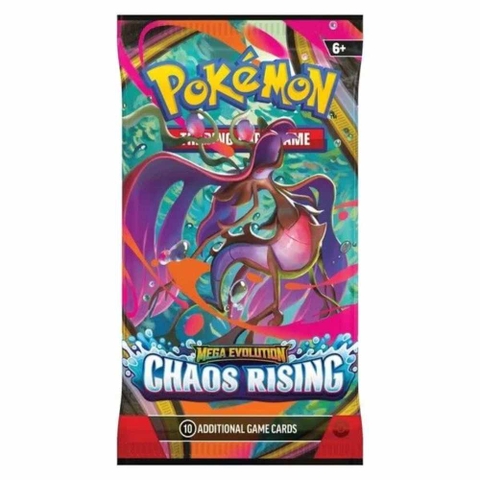 THẺ BÀI Pokemon -Mega Evolution- Chaos Rising- (The Pokemon Company) PACK CARD CHÍNH HÃNG