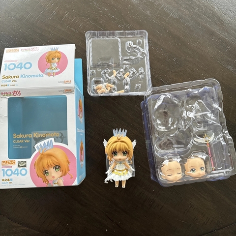 [Pre Order] MÔ HÌNH Kinomoto Sakura - Card Captor Sakura: Clear Card-hen - Nendoroid (#1040) - Clear Ver. (Good Smile Company) FIGURE CHÍNH HÃNG