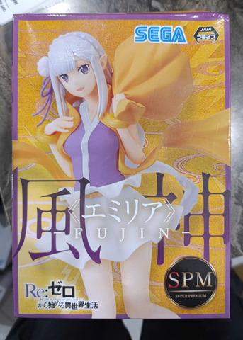 MÔ HÌNH Emilia - Re:Zero kara Hajimeru Isekai Seikatsu - SPM Figure - Fuujin (SEGA) FIGURE CHÍNH HÃNG