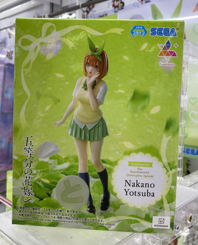 MÔ HÌNH Nakano Yotsuba - Gotoubun no Hanayome ∬ - Luminasta (SEGA) FIGURE CHÍNH HÃNG