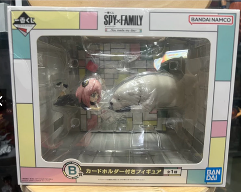 MÔ HÌNH Anya Forger - Bond Forger - Card Holder - Spy × Family - Ichiban Kuji - You Made My Day - (B Prize) (Bandai Spirits) FIGURE CHÍNH HÃNG