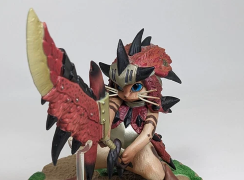 MÔ HÌNH Otomo Airou - Ichiban Kuji - Ichiban Kuji Monster Hunter Portable 3rd (Banpresto) FIGURE CHÍNH HÃNG
