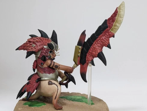 MÔ HÌNH Otomo Airou - Ichiban Kuji - Ichiban Kuji Monster Hunter Portable 3rd (Banpresto) FIGURE CHÍNH HÃNG