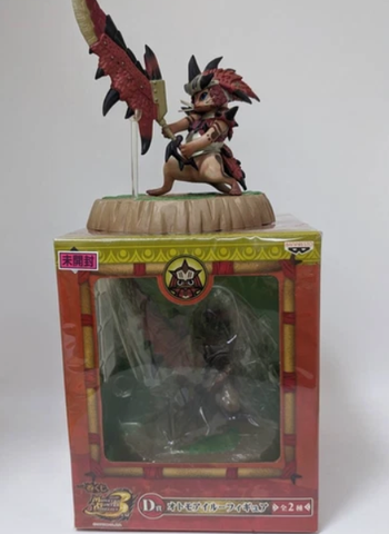 MÔ HÌNH Otomo Airou - Ichiban Kuji - Ichiban Kuji Monster Hunter Portable 3rd (Banpresto) FIGURE CHÍNH HÃNG