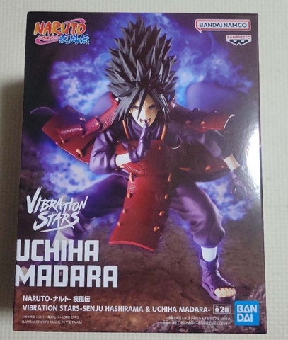 MÔ HÌNH Uchiha Madara - Naruto Shippuuden - Vibration Stars (Bandai Spirits) FIGURE CHÍNH HÃNG