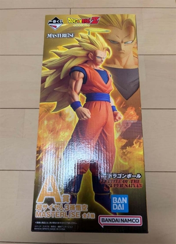 MÔ HÌNH Son Goku SSJ3 - Dragon Ball Z - Ichiban Kuji - Battle of the Super Saiyan (A Prize) - Masterlise (Bandai Spirits) FIGURE CHÍNH HÃNG