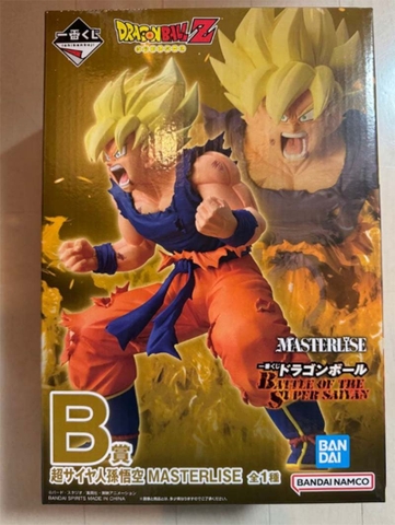 MÔ HÌNH Son Goku SSJ - Dragon Ball Z - Ichiban Kuji - Battle of the Super Saiyan (B Prize) - Masterlise (Bandai Spirits) FIGURE CHÍNH HÃNG
