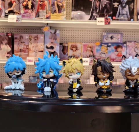 MÔ HÌNH Twisted Wonderland - Katazun Fig. - Katazun Fig. Disney Twisted Wonderland Vol. 3 Savanaclaw Ryou & Ignihyde Ryou (Takara Tomy A.R.T.S) FIGURE CHÍNH HÃNG