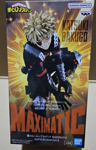 MÔ HÌNH Bakugo Katsuki - Boku no Hero Academia - Maximatic - II (Bandai Spirits) FIGURE CHÍNH HÃNG