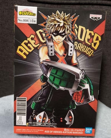 MÔ HÌNH Bakugo Katsuki - Boku no Hero Academia - Age of Heroes (Bandai Spirits) FIGURE CHÍNH HÃNG