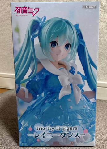 MÔ HÌNH Hatsune Miku - Vocaloid - Trio-Try-iT Figure - Raincoat (FuRyu) FIGURE CHÍNH HÃNG