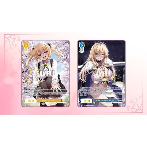 THẺ BÀI HARUKAZE - Weiss Schwarz Rose - Booster Box (Bushiroad) PACK CARD CHÍNH HÃNG