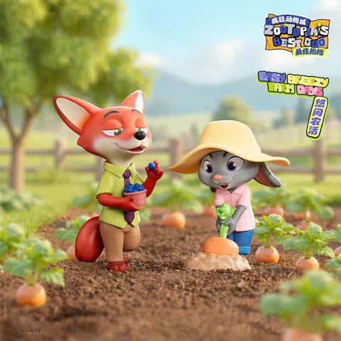 BLIND BOX MÔ HÌNH Zootopia - Best Duo Series (52Toys) FIGURE CHÍNH HÃNG
