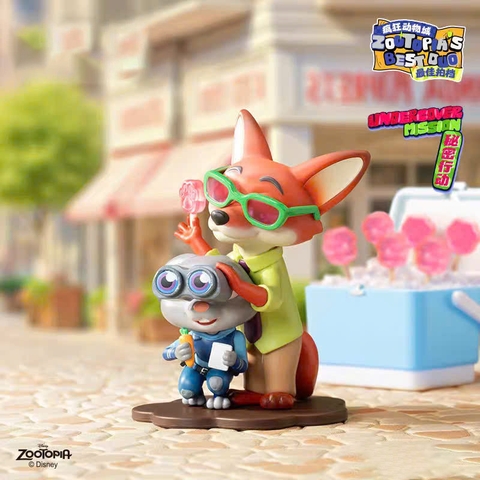 BLIND BOX MÔ HÌNH Zootopia - Best Duo Series (52Toys) FIGURE CHÍNH HÃNG