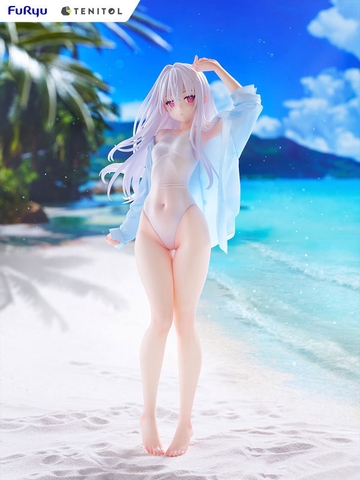 [PRE ORDER] MÔ HÌNH Shiro - Original - Tenitol - Tenitol Tall - Swimsuit ver. (FuRyu) FIGURE CHÍNH HÃNG