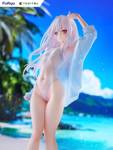 [PRE ORDER] MÔ HÌNH Shiro - Original - Tenitol - Tenitol Tall - Swimsuit ver. (FuRyu) FIGURE CHÍNH HÃNG