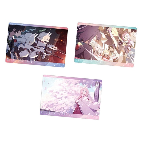 THẺ BÀI Blue Archive Wafer 3 (Bandai) CHÍNH HÃNG