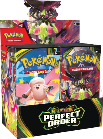 THẺ BÀI Pokemon - Mega Evolution Perfect Order - Booster Box - ME03 (The Pokemon Company) CARD CHÍNH HÃNG