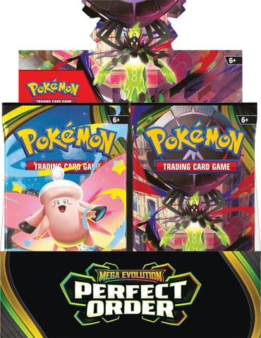 THẺ BÀI Pokemon - Mega Evolution Perfect Order - Booster Box - ME03 (The Pokemon Company) CARD CHÍNH HÃNG