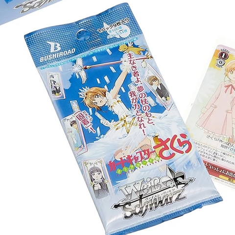 THẺ BÀI Cardcaptor Sakura - Weiss Schwarz - Booster Pack Clear Card Edition PACK CARD CHÍNH HÃNG