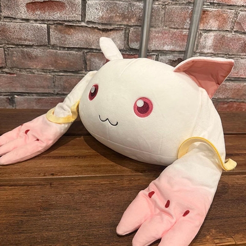 BÔNG Kyuubey - Gekijouban Mahou Shoujo Madoka☆Magica Walpurgis no Kaiten - Dome Gata Nuigurumi (Bandai Spirits) PLUSH CHÍNH HÃNG