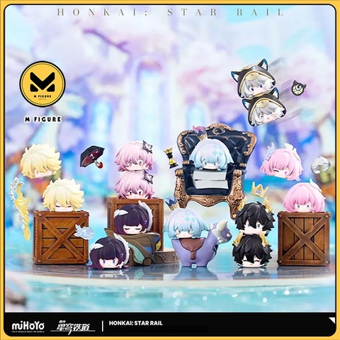 [PRE ORDER] MÔ HÌNH BLINDBOX Honkai: Star Rail - Honkai: Star Rail Amphoreus Saga of Heroes Super Jenga Ver. 2 - Q-version Jenga (All For Play) FIGURE CHÍNH HÃNG