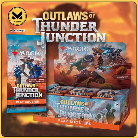 THẺ BÀI Magic: The Gathering - Outlaws of Thunder Junction - Play Booster (Wizard of the Coast) CARD GAME CHÍNH HÃNG