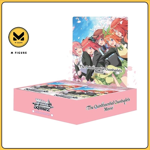 THẺ BÀI Gotoubun no Hanayome - The Quintessential Quintuplets Movie - Weiss Schwarz - Booster Box (Bushiroad) CARD CHÍNH HÃNG