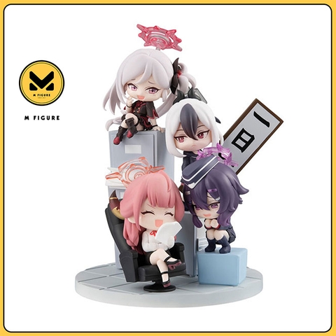 [PRE ORDER] MÔ HÌNH  Asagi Mutsuki - Igusa Haruka - Onikata Kayoko - Rikuhachima Aru - Blue Archive - FigUnity (MegaHouse) FIGURE CHÍNH HÃNG