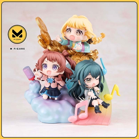 [PRE ORDER] MÔ HÌNH Fujita Kotone - Hanami Saki - Tsukimura Temari - Gakuen iDOLM@STER - FigUnity (MegaHouse) FIGURE CHÍNH HÃNG