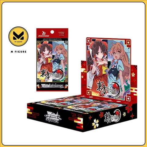 THẺ BÀI Weiss Schwarz - Touhou Project ~ Black and White Lotus Land - Booster Box (Bushiroad) PACK CARD CHÍNH HÃNG