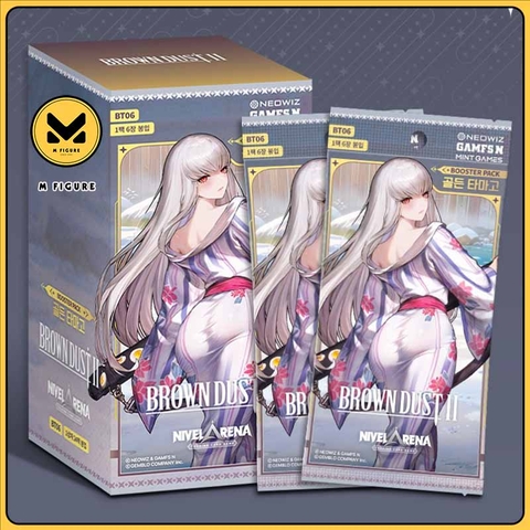 THẺ BÀI Brown Dust II - Golden Tamago - Booster Box (BT06) CARD CHÍNH HÃNG