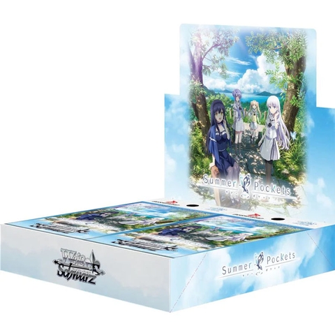 THẺ BÀI Summer Pockets First Edition - Weiss Schwarz (Bushiroad) PACK CARD CHÍNH HÃNG