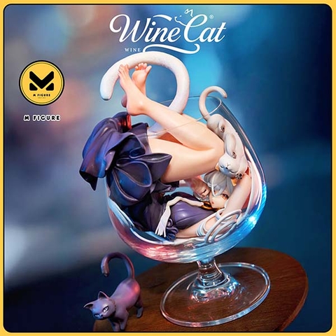 [PRE-ORDER] MÔ HÌNH Wine Cat - Original - Scarlet Night (WeArtDoing) FIGURE CHÍNH HÃNG