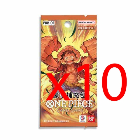 THẺ BÀI One Piece Card Game - PRB-01 – PREMIUM BOOSTER -ONE PIECE CARD THE BEST- (BANDAI) PACK CARD CHÍNH HÃNG