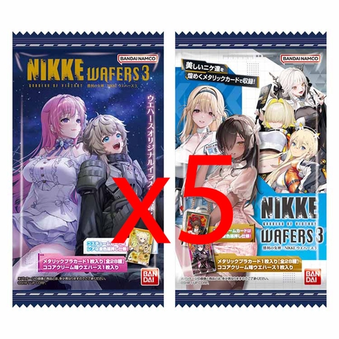 THẺ BÀI Goddess of Victory: NIKKE - Wafer 3 [Bandai] CHÍNH HÃNG
