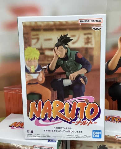 MÔ HÌNH Umino Iruka - Naruto - Ichiraku de no Hitotoki (Bandai Spirits)FIGURE CHÍNH HÃNG