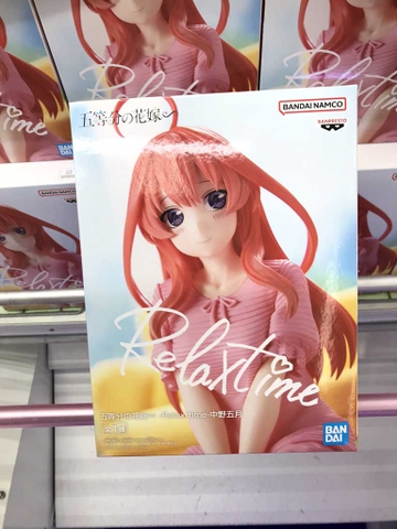 MÔ HÌNH Nakano Itsuki - Gotoubun no Hanayome ∬ - Relax Time (Bandai Spirits) FIGURE CHÍNH HÃNG